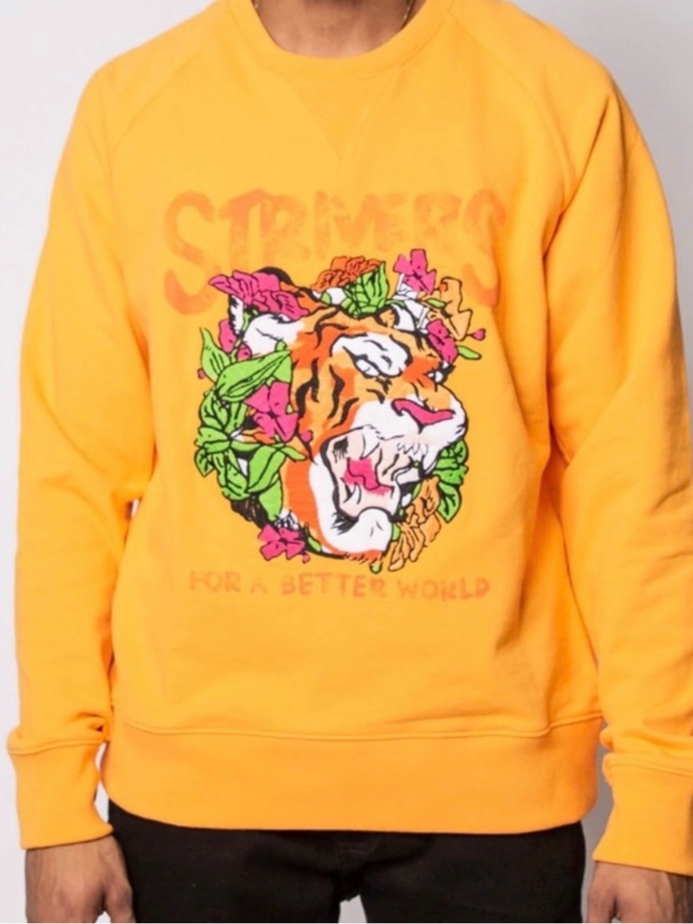Strivers Row Hurston Tiger Sweatshirt NWT Size Small